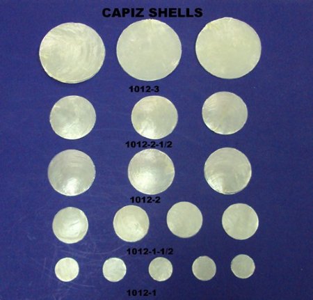 Capiz Shells Bulk 2 and 3 inches