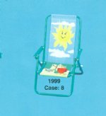 Wholesale Kid's Beach Chairs With Smiling Yellow Sun Case of 8 @ $4 each