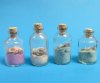 2 oz Sand and Shells Souvenir Bottles Wholesale, (4 boxes of 48 pcs each of Blue, Pink, Green, White)- Case of 192 @ .32 each