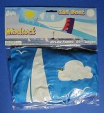 Wholesale Sailboat Wind Sock 60 Inch Length <font color=red> *Sale* Minimum: 3 @ $3.00 each