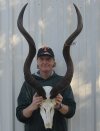 40 inches Kudu Horns on Skull for Rustic Cabin Decor - You are buying the one shown for $99.99