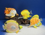 Wholesale Painted Wood Tropical Fish 6 inches Assorted Sale $3.40 each Minimum: 2 pieces
