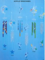 Acrylic Wind Chimes 