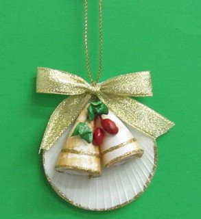 Christmas Decorations Wholesale on Moon Shell Seashell Christmas Ornaments Wholesale