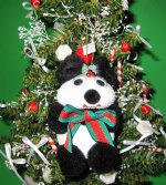 5 Cute Wholesale Sea Urchin Teddy Bear Christmas Ornament -   <font color=red> *Sale*</font> $1.25 each Packed 5 per bag