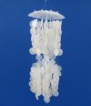 14 inches Wholesale White Capiz Shell  Chimes with 25 rows of 1 inch capiz shells - Minimum: 4 @ $3.00 each
