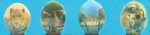 Decoupage Ostrich Eggs