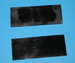 5" X 1.5" X 1/4" Polished Buffalo Horn Scales, Horn Slabs $8.99 a pair; Box of 10 pairs @ $6.50 a pair