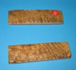 Wholesale Sheep Horn Scales, Slabs 4-1/8" x 1-1/4" x 1/4"  Priced $11.50 a pair; Case of 10 Prs @ $10.00 a pair