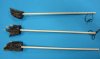 Wholesale Alligator Foot Back Scratchers -  Small: 20" - 22" with 2"-3" long Gator Foot; Bag of 5 @ $2.00 ea; Case of 25 @ $1.75 ea; 