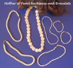 Mother of Pearl Necklaces and Bracelets
