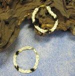Wholesale Black and White Beaded Bracelets Minimum 2 @ $2.20 each