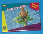 Wholesale Inflatable Ride On Crocodile Float 41 inches Closeout Case of 12 pieces @ $3.00 each