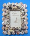 8"x10" Wholesale Seashell Picture Frames made with Natural Mixed Shells  for 4"x6" Photos - Minimum: 3 @ $4.50 each; 15 @ $4.05 each