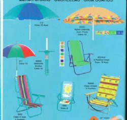 Beach Umbrellas - Beach Chairs