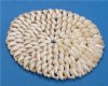 9 inches Wholesale Cowrie Seashell Placemats, solid pattern -- Packed: 12 pieces @ $2.40 each