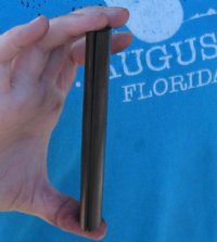 For Sale - One pair of Dyed Brown rounded buffalo bone scales, bone blanks - 5x1-1/4x1/4 - $12.00 a pair 