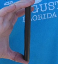 One pair of Dyed Brown rounded buffalo bone scales, bone blanks - 5x1-1/4x1/4 - For Sale for $12.00 a pair 