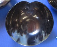 Wholesale Decorative Heart Shaped Buffalo Horn Bowls 6 inches - 2 pcs @ $13.75 each; 6 pcs @ $12.00 each