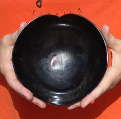 Decorative Heart Shaped Polished Buffalo Horn, Ox Horn Bowl 6 inches. Available for $18.00
