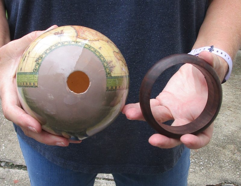 Decoupage Ostrich Egg