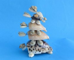 5 rider seashell turtles novelties wholesale with bobbing heads - 144 pcs @ $1.55 each