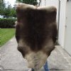 Grade B Reindeer pelt/hide/skin without legs, 50 inches long by 32 inches wide - You will receive the one pictured for $95 (holes)