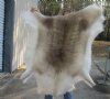 Craft Grade 42 inch by 40 inch Tanned Reindeer hide imported from Finland. You will receive the skin pictured for $75.00