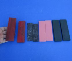 <font color=red>Closeout</font> Four pairs of Assorted Buffalo horn scales buy now for $20