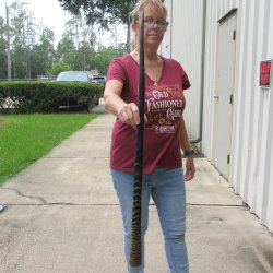 38" Gemsbok Horn <font color=red>(NO POST OFFICE (USPS) SHIPPING!!) </font>