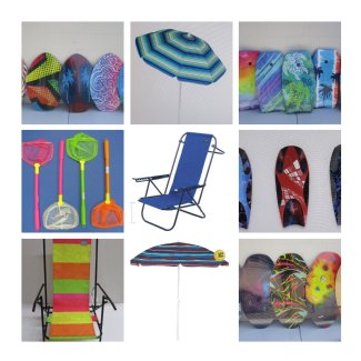 Beach Chairs, Umbrellas, Boogie Boards Wholesale