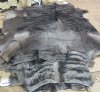 Blue Wildebeest Hide, Blue Wildebeest Skin Wholesale, Grade B- (You will receive one that looks similar to those pictured) $125.00 each