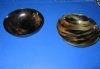 Wholesale Polished buffalo horn bowl measuring 10" long by 3" deep.  You are buying a buffalo bowl similar to the ones pictured - $26.00 each; Packed: 6 pcs @ $23.00 each