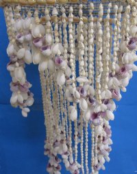33 inches Shell Chandelier wholesale made out of seashells - $50.00 each: 3 pcs @ $43.60 each 