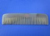 Wholesale Polished Buffalo Horn combs 5 inches - Packed: 2 pcs @ $6.00 each; Packed: 10 pcs @ $5.25 each
