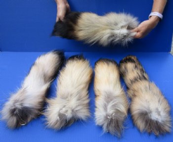Finn Raccoon tails 13 to 16 inch (2 pc, 8 pc)