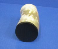 Wholesale Polished Buffalo Horn Glass measuring 5" tall  - 2 pcs @ $7.50 each; 20 pcs @ $6.75 each