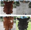 Wholesale Plain color Goat Skins, Goat Hides for sale from India - $27 each; Packed: 4 pcs @ $24 each. (You will receive one similar to the picture)