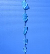 35 inch Blue Sea Glass hanger (12 pcs, 48 pcs)
