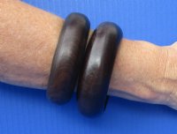 Wholesale Wooden Bangle for display and decor - 2 pcs @ $2.60 each;12 pcs @ $2.34 each 