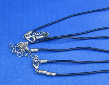 Three Alligator Tooth Necklaces 1/2 to 1-1/2 inch