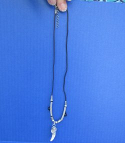 1/2 to 1-1/2 inch Alligator Tooth Necklace (3 pc, 12 pc)