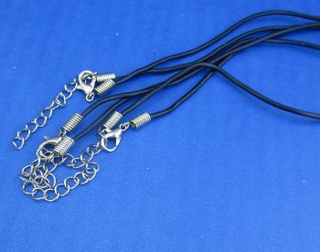 Three Alligator Tooth Necklaces 1/2 to 1-1/2 inch