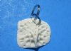 Wholesale Alligator Osteoderm (scoot) key rings, key chains 1-1/4" to 1-1/2" - Packed: 5 pcs @ $2.00 each; Packed: 25 pcs @ $1.75 each