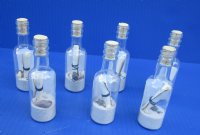 Wholesale Message in a Bottle with Assorted Natural shells and sand novelty - 6 pcs @ $1.60 each; 