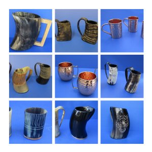 Buffalo Horn Mug, Shot Glass and Cup Wholesale