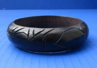 Wholesale Wooden Carved Ostrich Egg Display Stands with assorted designs (Bangle Style) - 2 pcs @ $3.90 each; 12 pcs @ $3.50 each