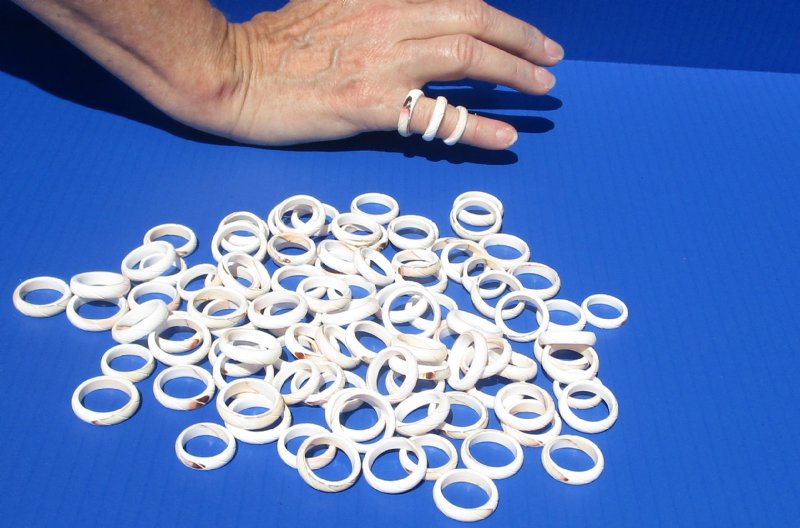 Seashell Rings Wholesale in Twisted Rope Design