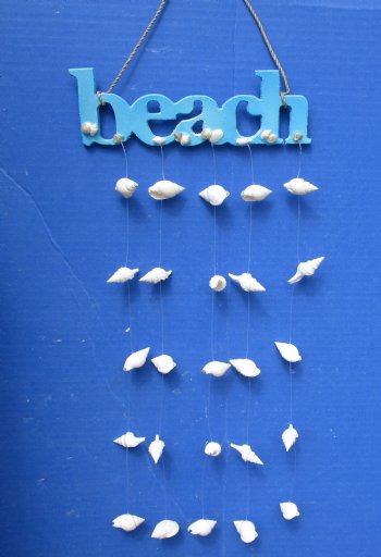 16 inch "Beach" Sign Wall Hanger (5 pcs)