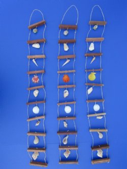 36 inch Hanging Seashell Wall Decor (4 pcs)